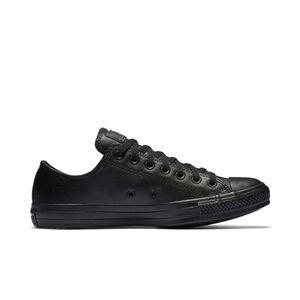 Converse Chuck Taylor All Star en cuir coupe basse en Monochrome noir SIZE8